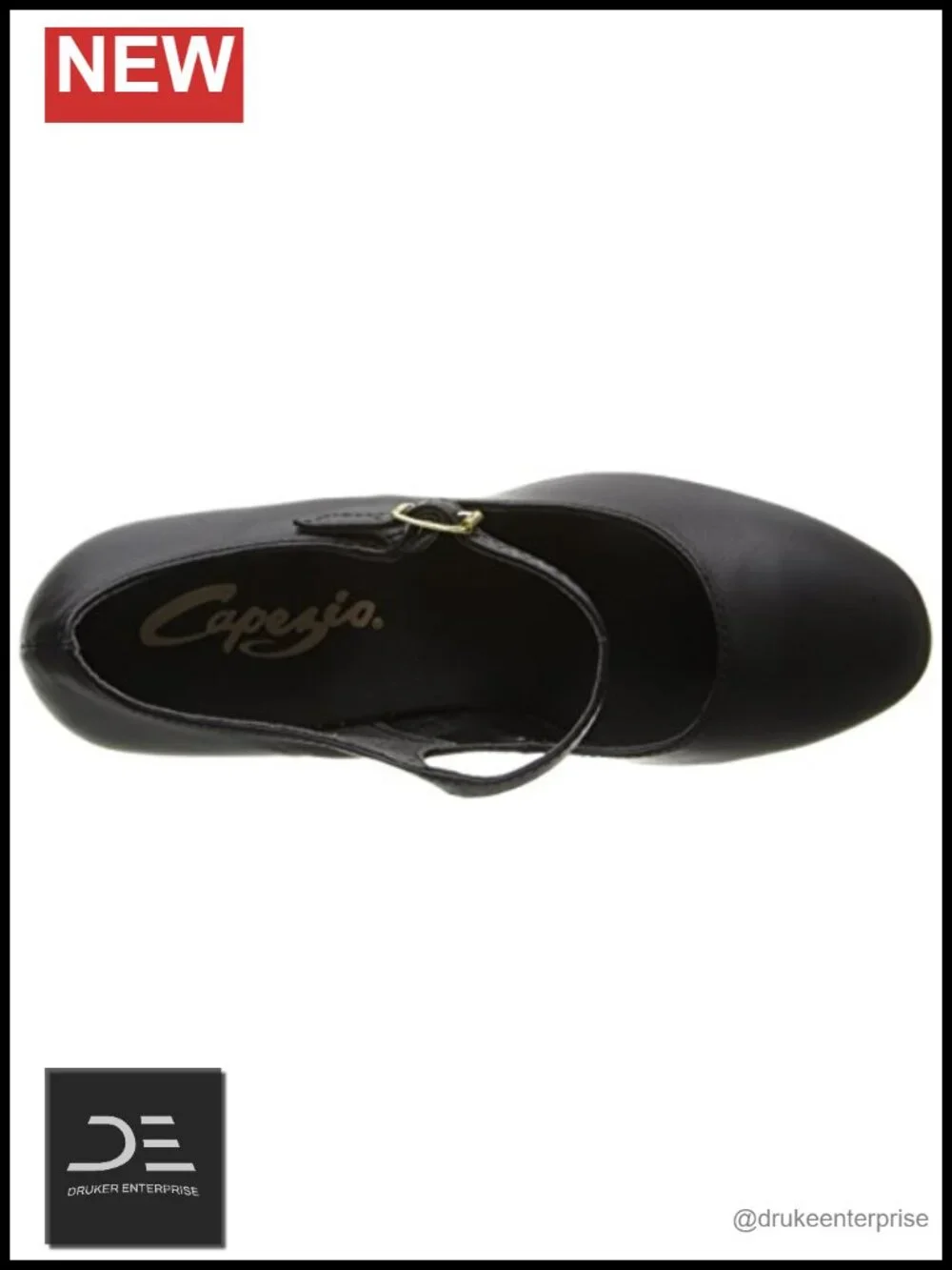 Womens Leather Character Dance Shoes 2.5